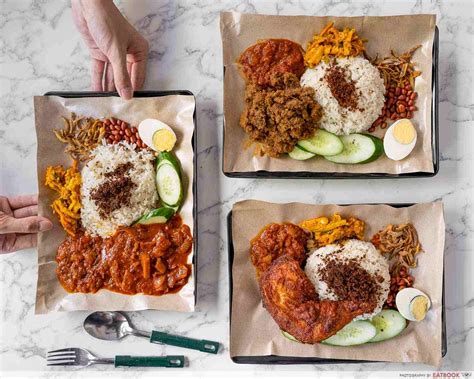 uptown nasi lemak (telok ayer) reviews|Uptown Nasi Lemak Review: Ayam Goreng And Beef Rendang Nasi Le.